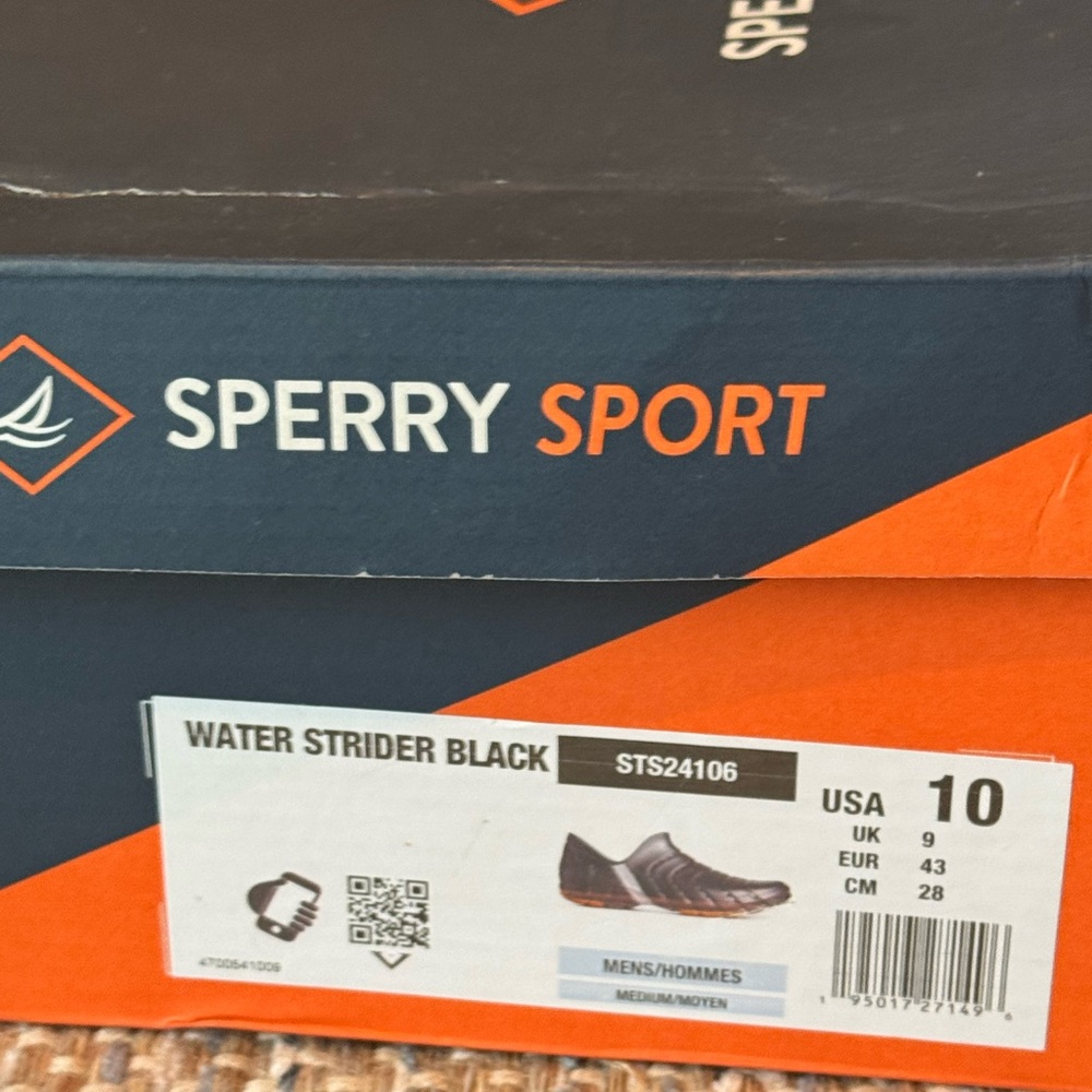 Men’s Sperry’s Brand new with tags and box!! Size 10 Men’s